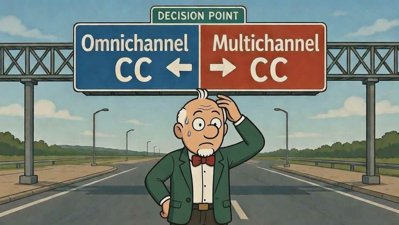 Multichannel ≠ Omnichannel Contact Center